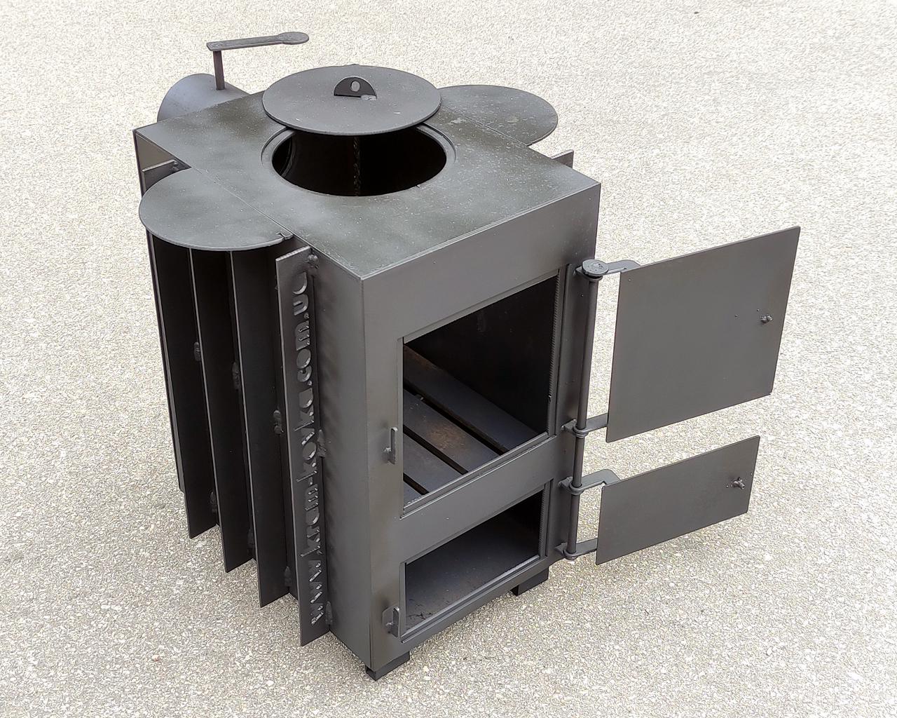 Буржуйка Kram-kovka Чебурашка 4 мм - фото 9