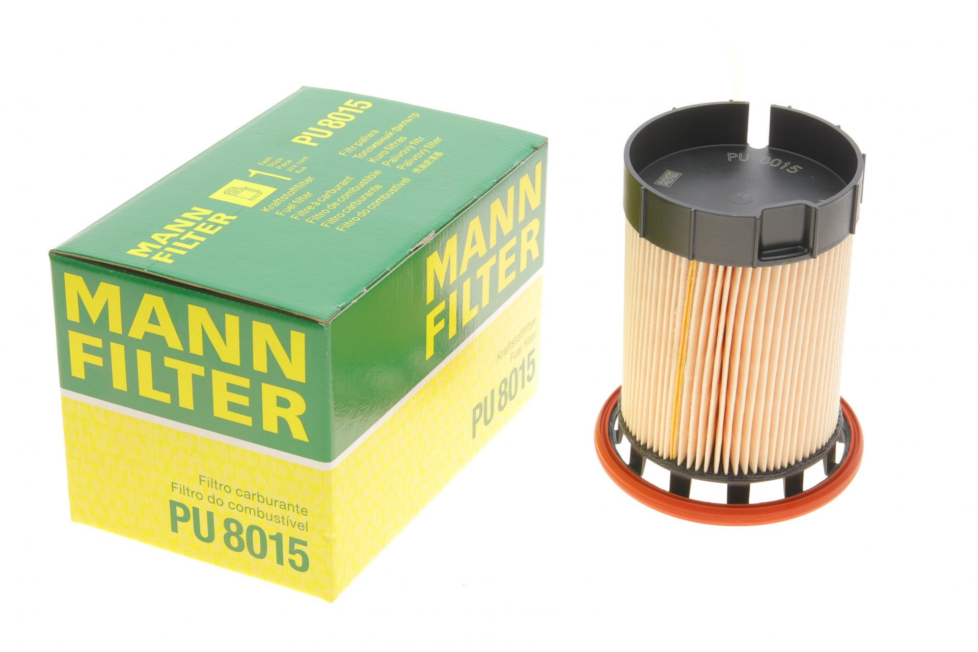 Фильтр топливный Mann-Filter для Audi Q3/VW Passat 2,0D 10-18 (PU 8015)