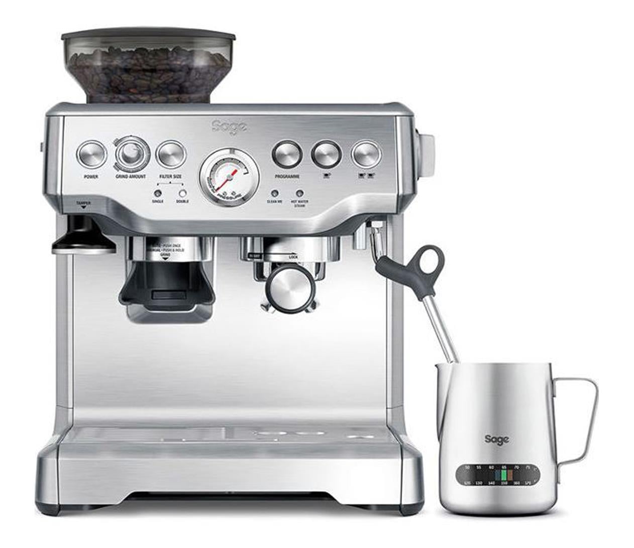 Кавоварка ріжкова Sage Barista Express SES875BSS Еспресо (312005) Кавоварка ріжкова Sage Barista Express SES875BSS Еспресо (312005)