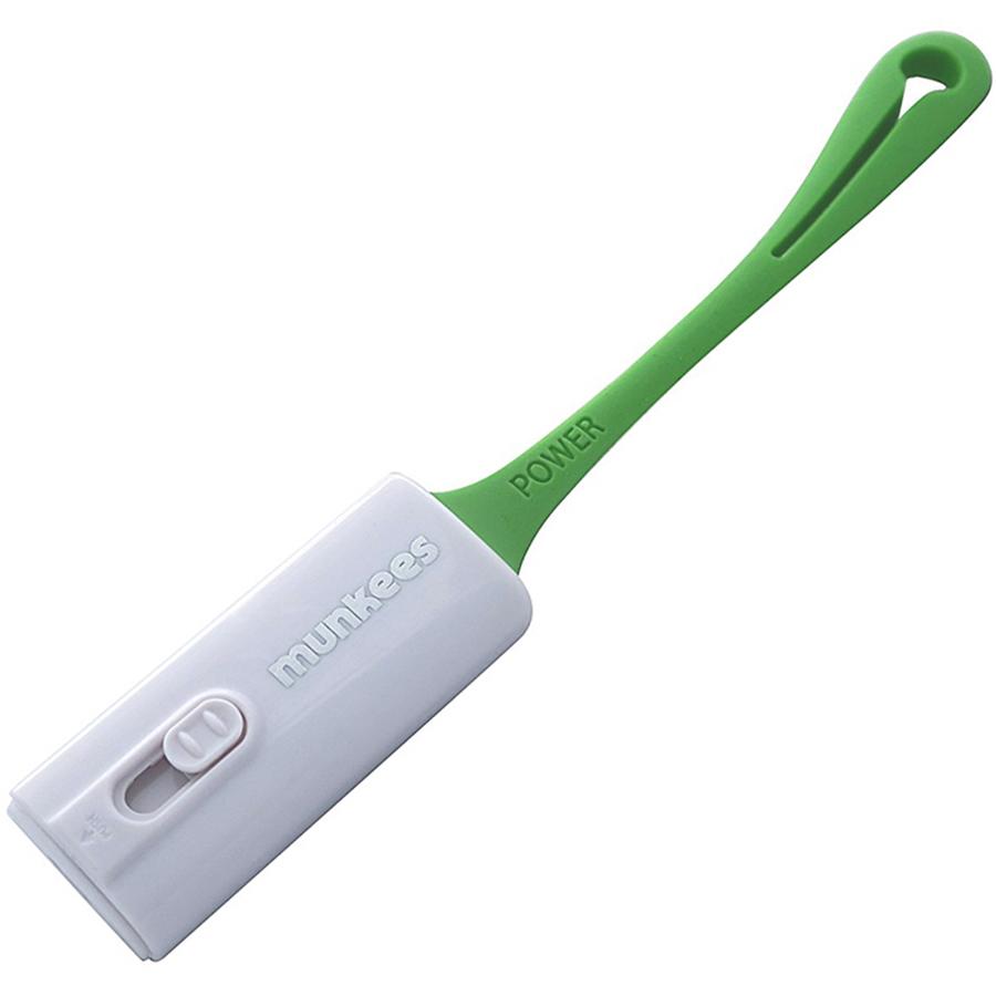 Брелок Munkees 3198 Mini Powerbank 500 mAH IOS White/Green
