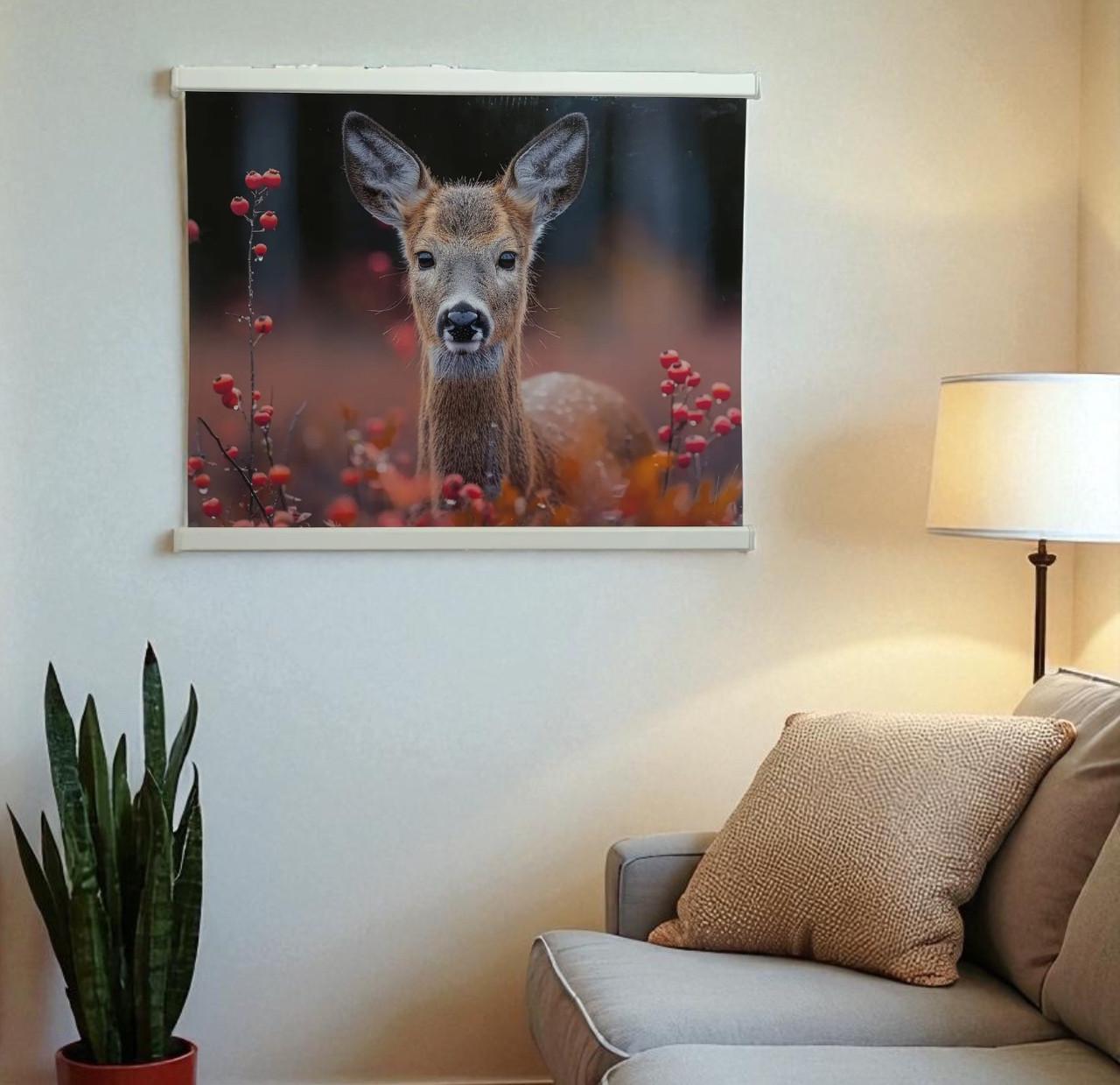 Инфракрасная обогреватель картина настенная пленочная Бемби 240 Вт (wkr-10027)