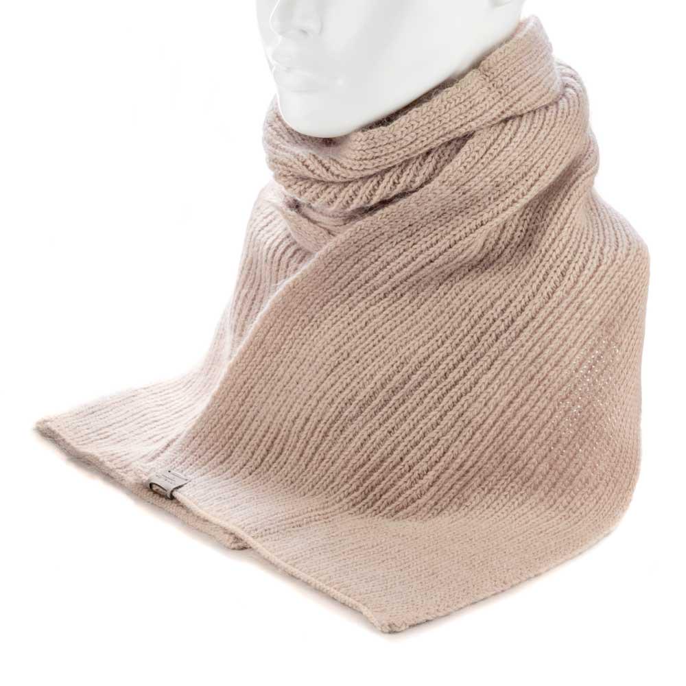 Шарф жіночий ангоровий теплий Atrics S901 м'який тонкого в'язання Кремовий - фото 1