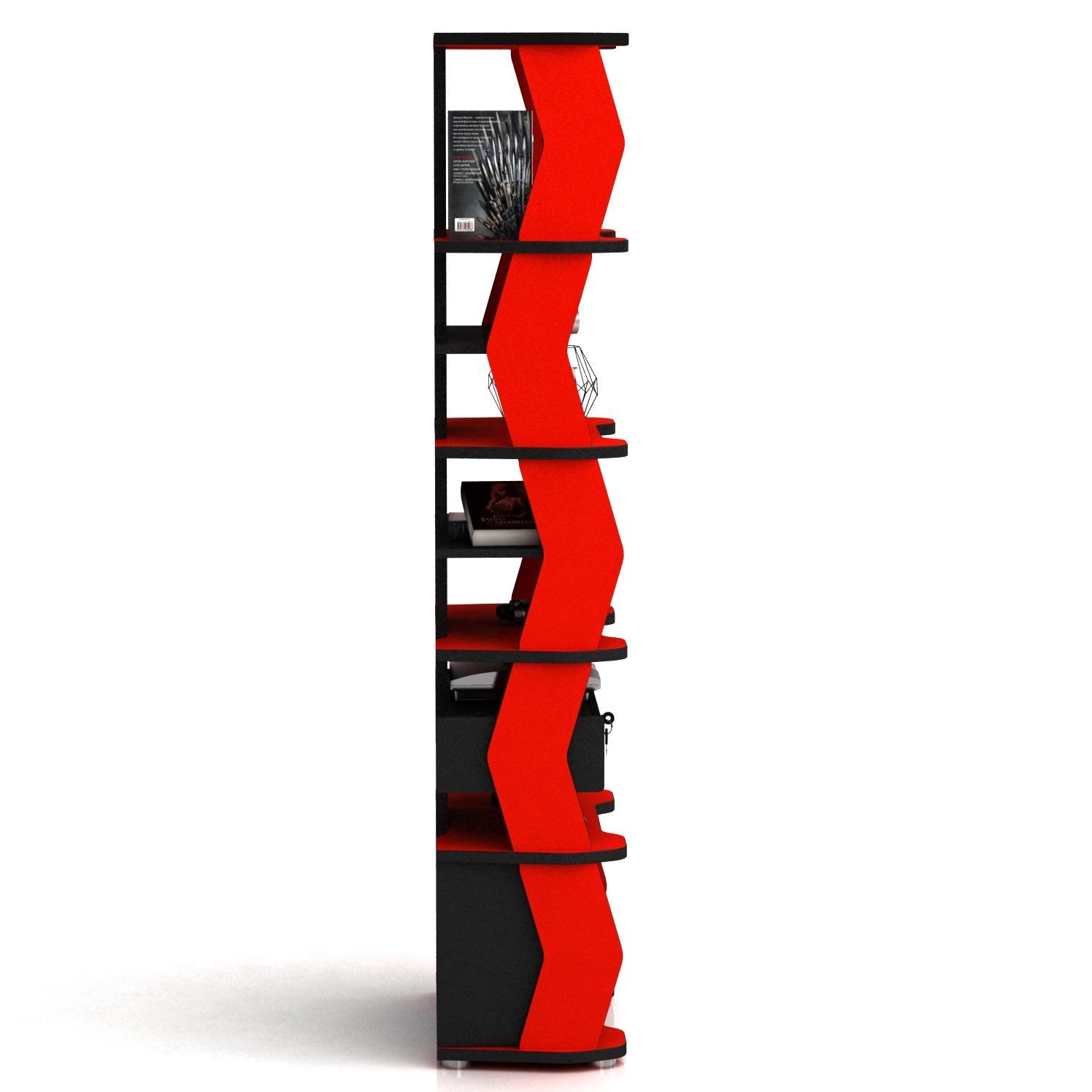 Стелаж геймерський XGamer GAMER CITY 5 ГМСXGGC5 Чорний - фото 3 Стелаж геймерський XGamer GAMER CITY 5 ГМСXGGC5 Чорний - фото 3