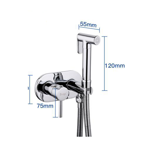 Гигиенический душ Frap F7505-2 Хром - фото 6 Гигиенический душ Frap F7505-2 Хром - фото 6