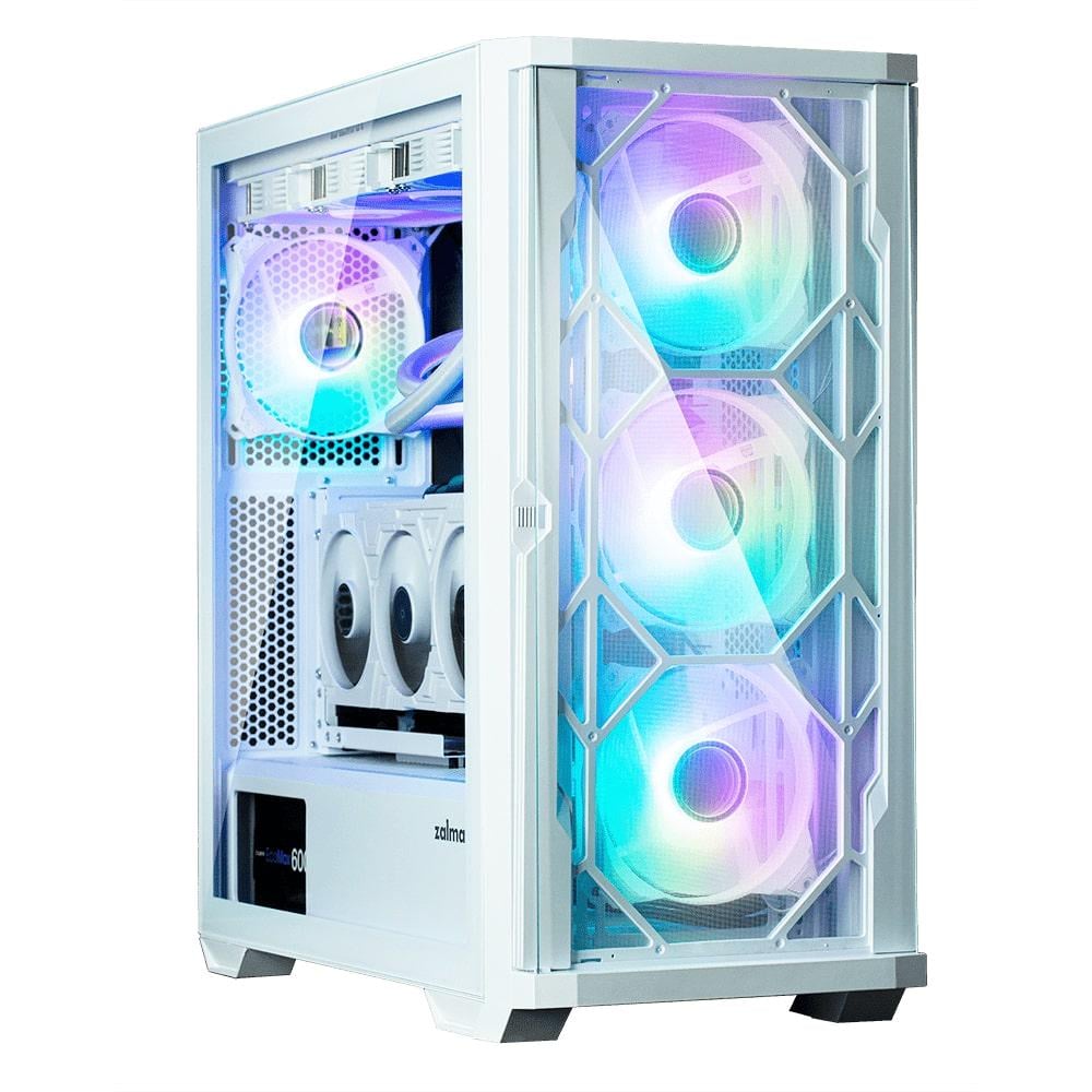 Корпус для компьютера Zalman Z10 Duo Mid Tower mini-ITX/mini-ATX no PSU Белый (Z10DUOWHITE)