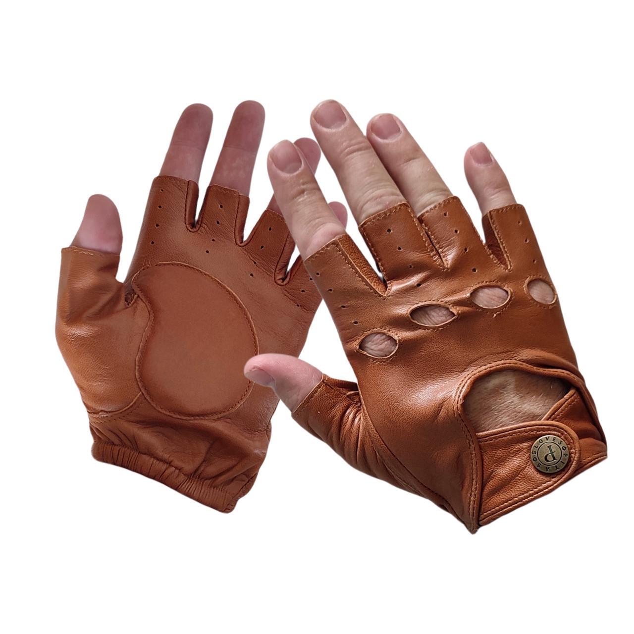 Перчатки мужские Pitas кожаные/безпалые р. 10,5 (1076) - фото 1 Перчатки мужские Pitas кожаные/безпалые р. 10,5 (1076) - фото 1