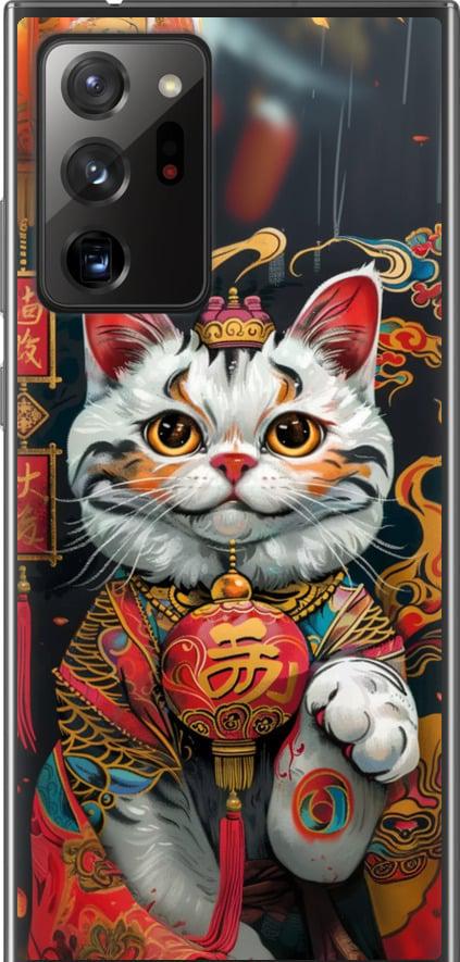 Чехол на Samsung Galaxy Note 20 Ultra China Cat v2 (6135t-2051-42517)