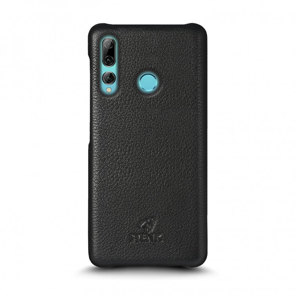 Кожаная накладка Stenk Cover для HuaWei Enjoy 9S Черная (69252)