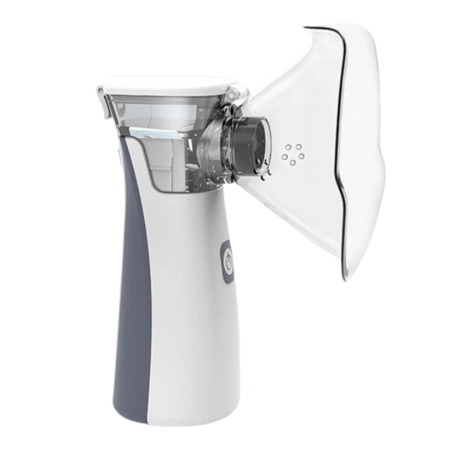 Інгалятор небулайзер ультразвуковий МЕШ із трьома масками портативний