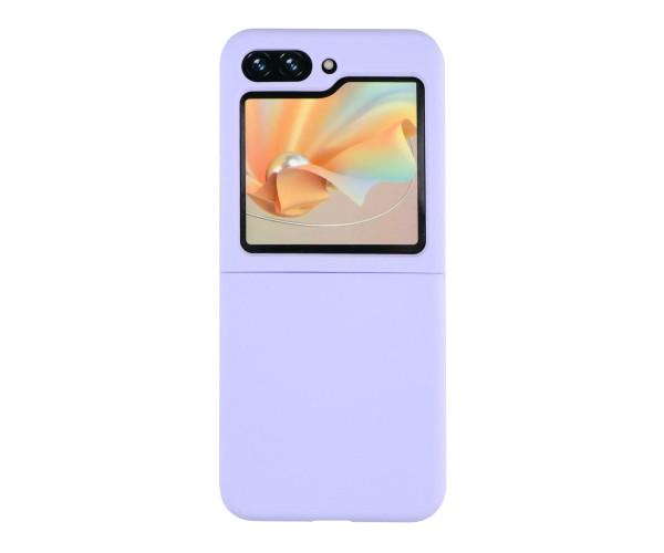 Чехол-накладка Folding Silicone для Samsung Galaxy Flip 5 Elegant Purple Чехол-накладка Folding Silicone для Samsung Galaxy Flip 5 Elegant Purple
