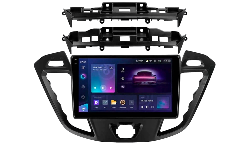 Магнитола штатная Teyes CC3 2K 6/128 GB для Ford Tourneo Custom 1 I Transit F1 2012-2021 г. 9" (AR-80377)