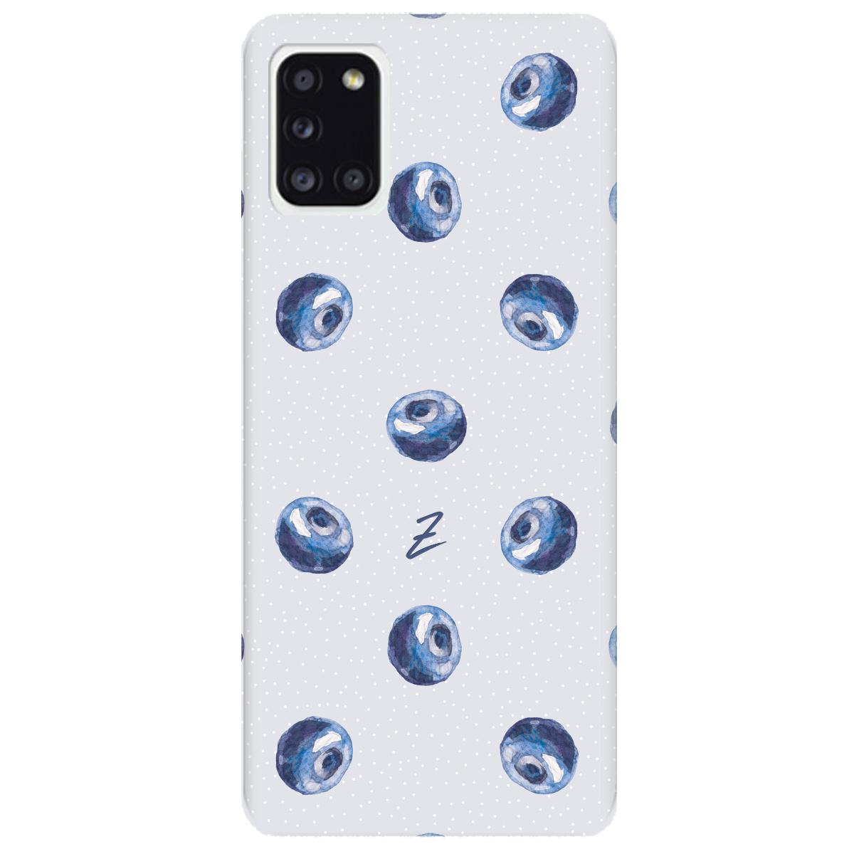 Силиконовый чехол Zorrov для Samsung Galaxy A31 - Blueberry rain (14110040037088720) - фото 1