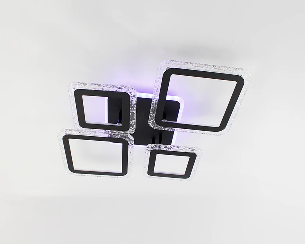 Люстра умная LED Smart RGB 5S APP 75 Вт Черный