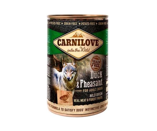 Консервы Carnilove Duck&Pheasant for Dogs с уткой и фазаном для взрослых собак 400 г