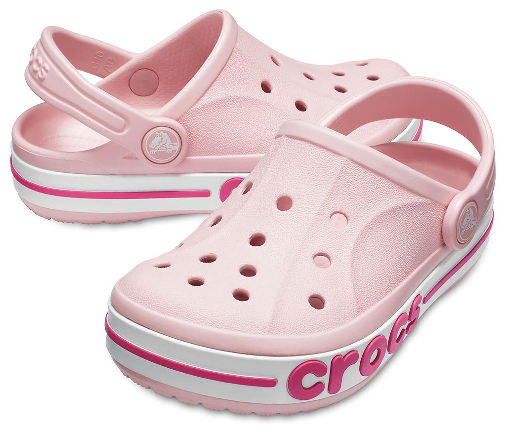 Сабо Crocs Kids Bayaband Clog C13 р. 30 Рожевий