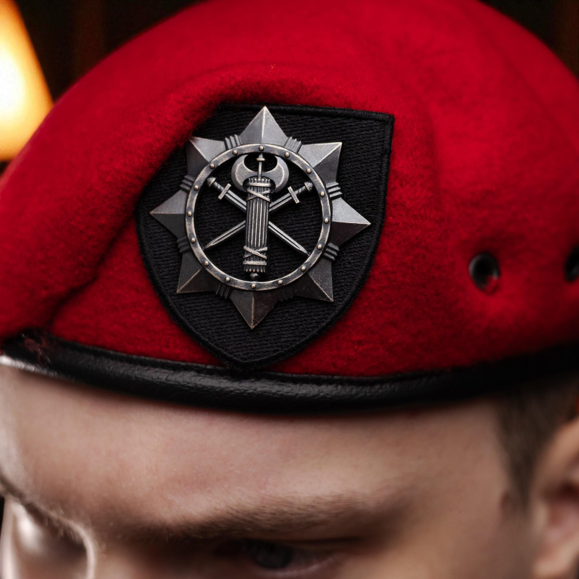 Берет ВСП с подкокардником M/55-56 см Красный (29044664) - фото 5 Берет ВСП с подкокардником M/55-56 см Красный (29044664) - фото 5