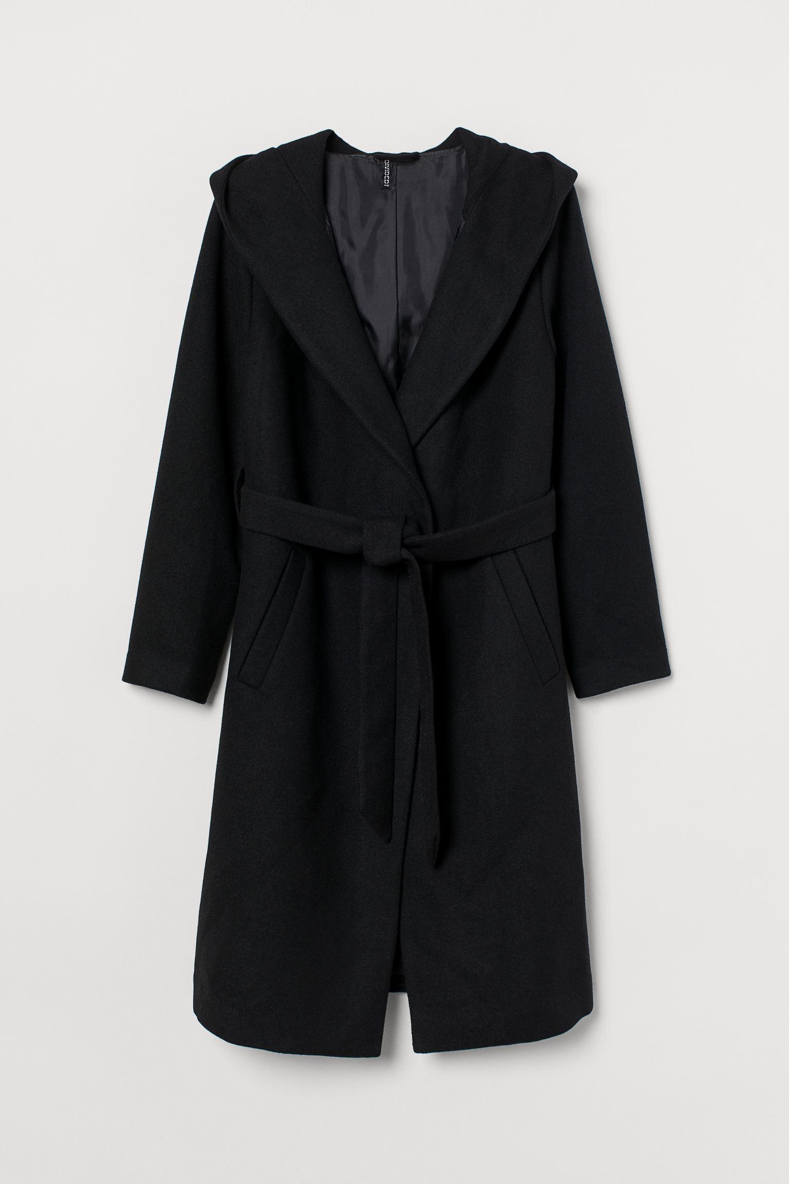 Пальто H&M 4XL Черный (5089033312)