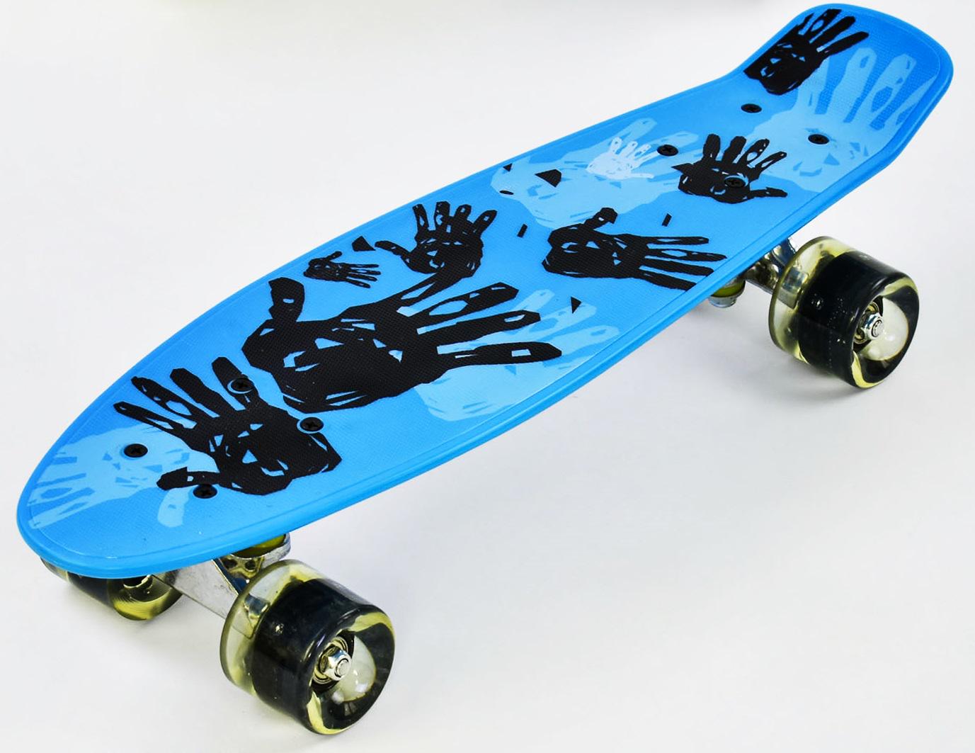 Пенніборд Best Board Palms PU колеса з підсвіткою (74539)