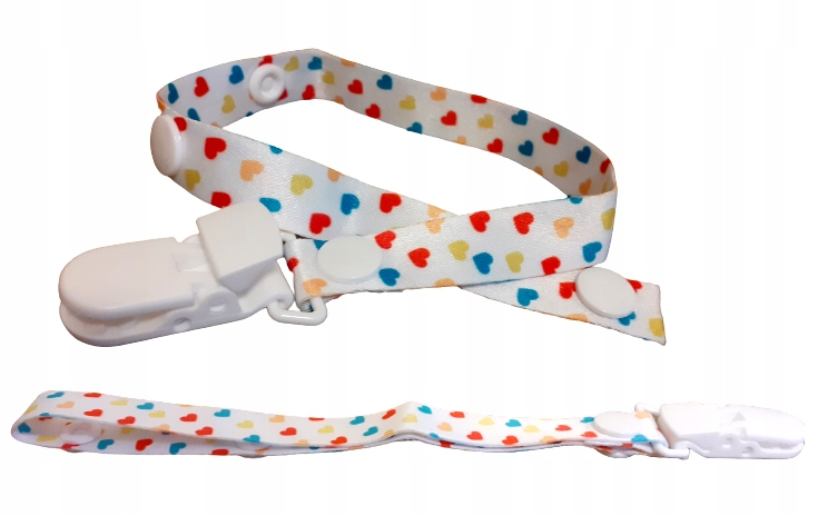 Держатель для пустышки/грызунка/ниблера/погремушки Сердце с клипсой Разноцветный (13081274) - фото 3 Держатель для пустышки/грызунка/ниблера/погремушки Сердце с клипсой Разноцветный (13081274) - фото 3