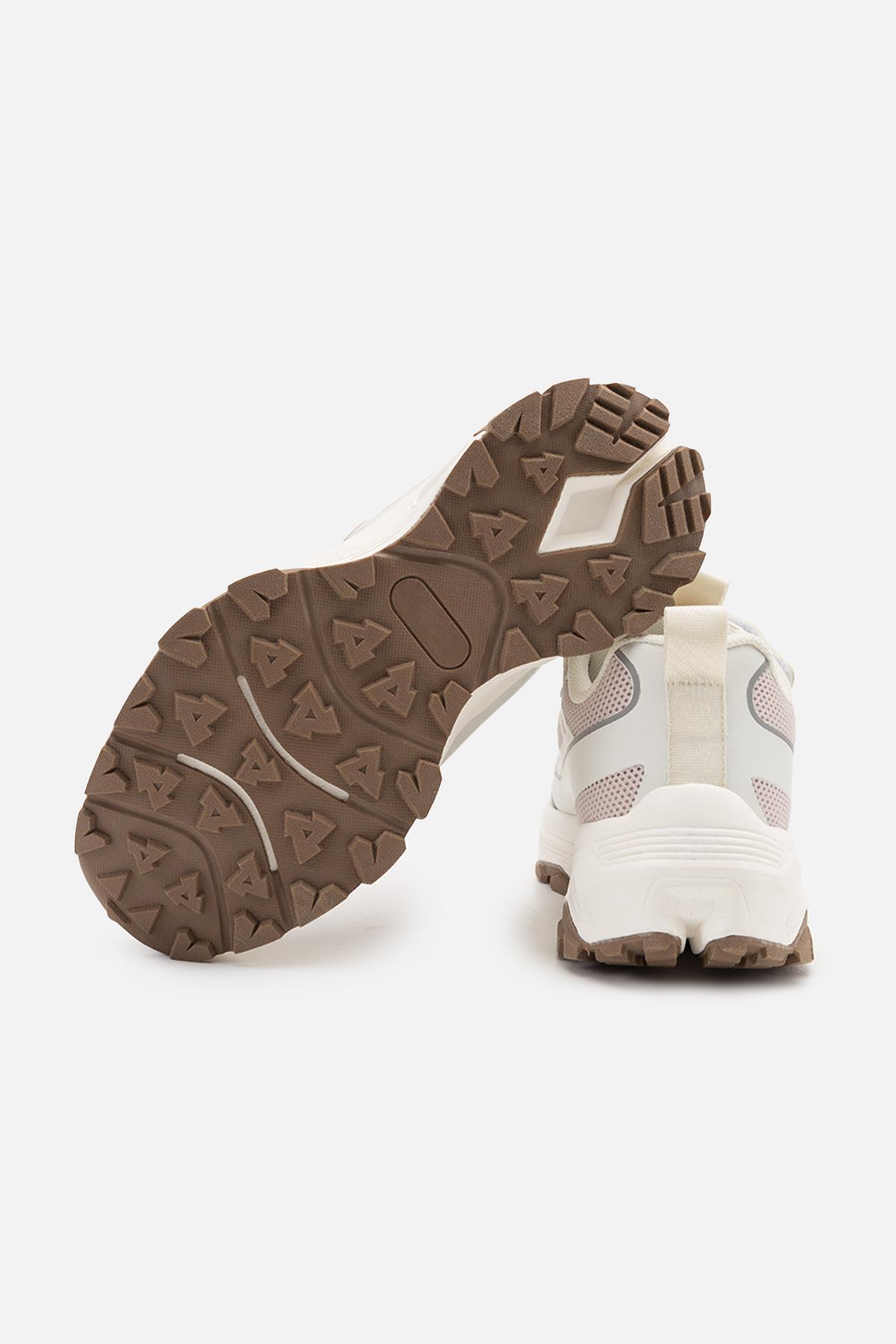 Кросівки на плоскій підошві для дівчинки р. 33 Бежевий (SKT001033105) - фото 5