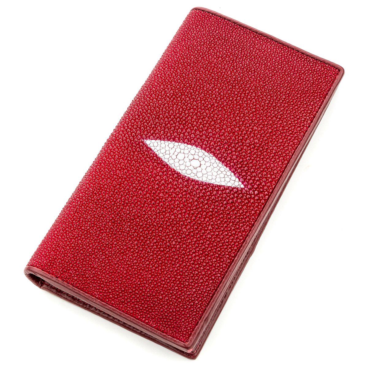 Кошелек женский Stingray leather 18625 кожа Бордовый
