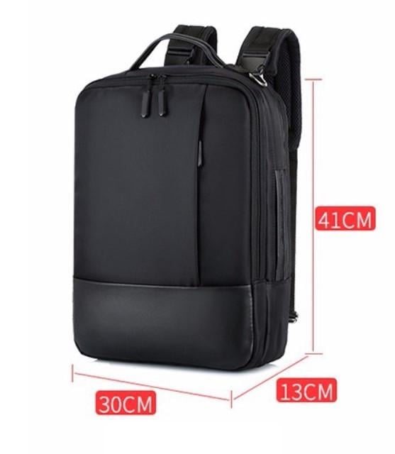 Сумка-рюкзак для ноутбука 15,6" 41х30х13 см Коричневый (СР-1201-2) - фото 3 Сумка-рюкзак для ноутбука 15,6" 41х30х13 см Коричневый (СР-1201-2) - фото 3