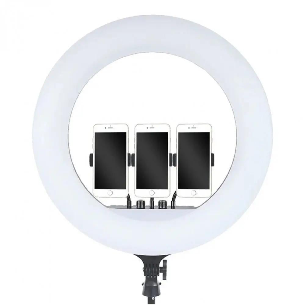 Лампа кольцевая RIAS RL-18 LED на 3 держателя с пультом ДУ 45 см (3_05614) - фото 2 Лампа кольцевая RIAS RL-18 LED на 3 держателя с пультом ДУ 45 см (3_05614) - фото 2