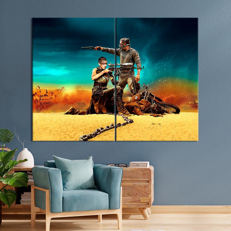 Настенний декор Постер фильма Безумный Макс: Дорога ярости 71x51 см (A81-2)