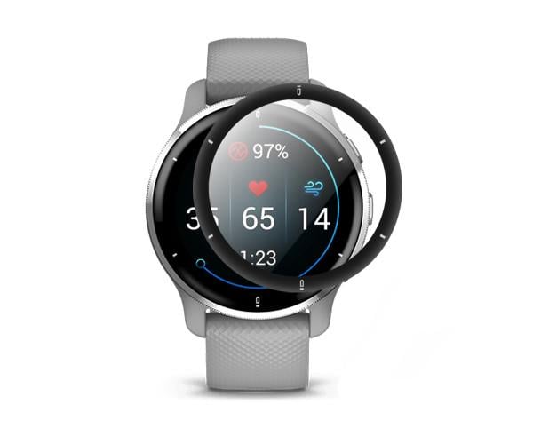 Стекло противоударное защитное SoftGlass Full Cover для Garmin Venu 3 45 мм Black Стекло противоударное защитное SoftGlass Full Cover для Garmin Venu 3 45 мм Black
