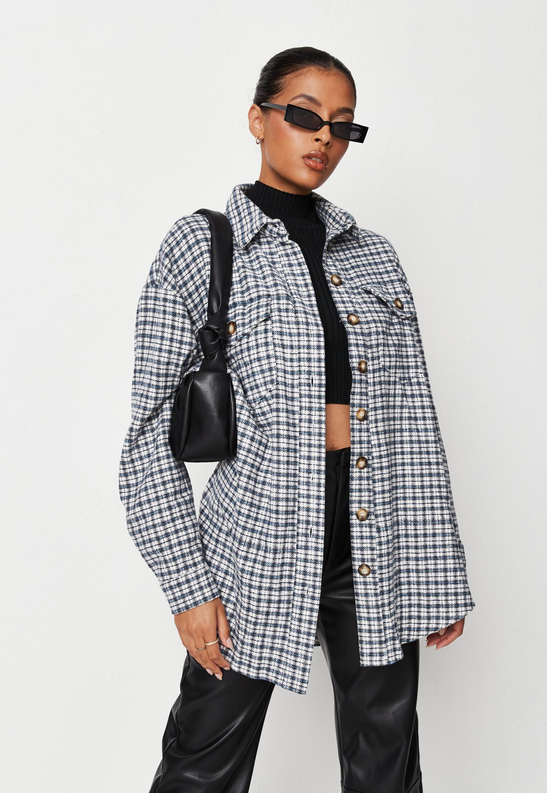 Рубашка женская Missguided tw631965 L Синий Рубашка женская Missguided tw631965 L Синий