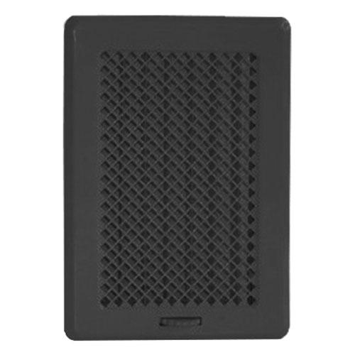 Вентиляційна решітка для каміна з жалюзі Darco Рж3 175х245 мм Чорний (18010121)