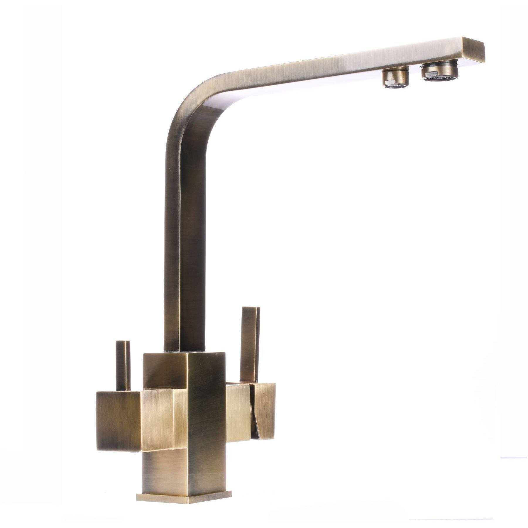 Смеситель для кухни под осмос Globus Lux LAZER GLLR-0111-9-BRONZE Смеситель для кухни под осмос Globus Lux LAZER GLLR-0111-9-BRONZE