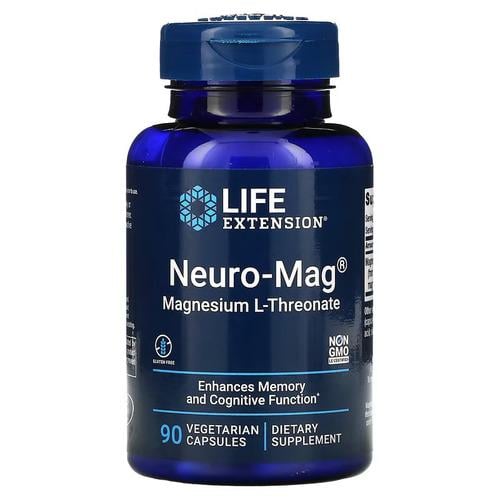 Магний Life Extension Neuro-Mag Magnesium L-Threonate 90 капс. (LEX-16039)