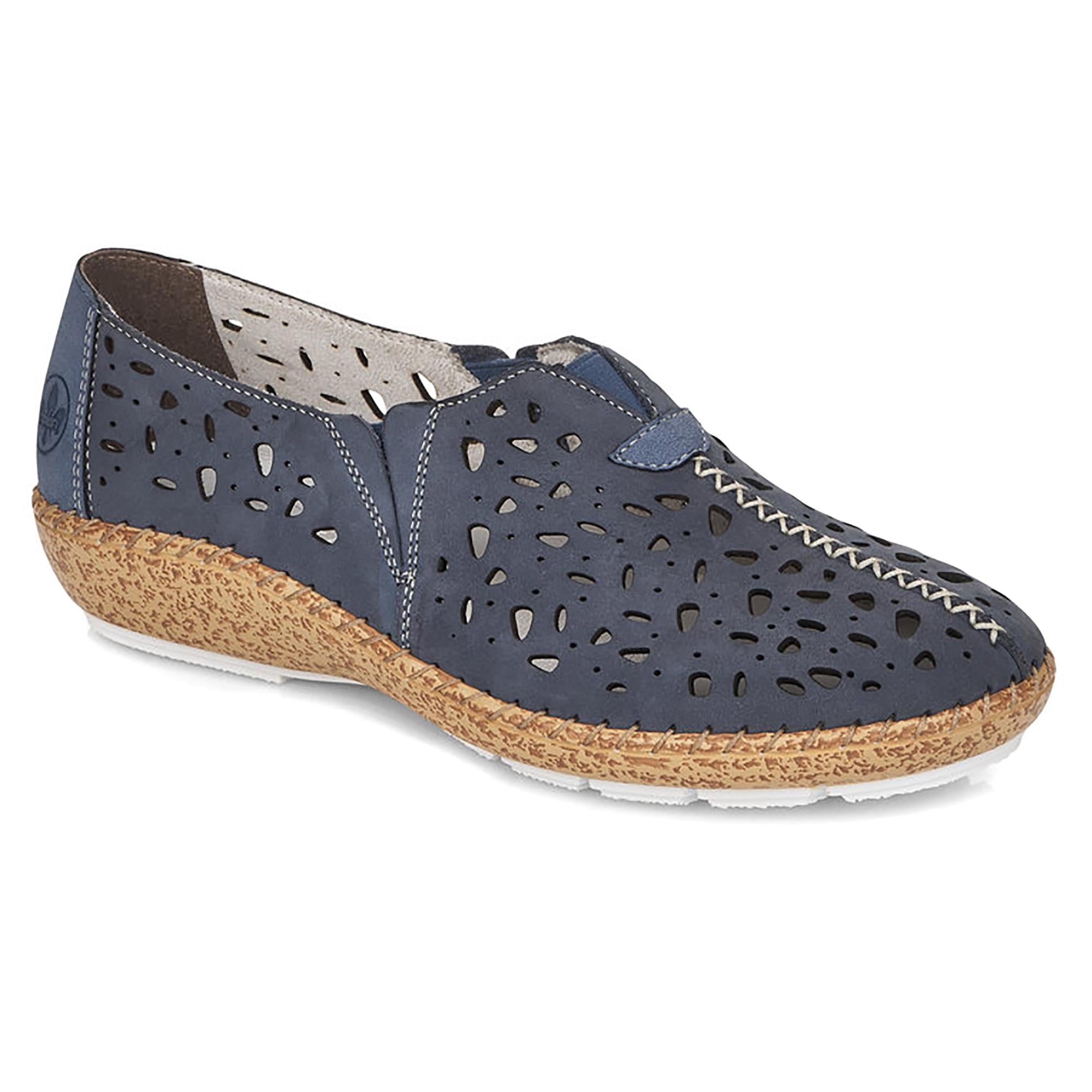 Туфли женские весенние Rieker р. 39 Белый (089310-39)