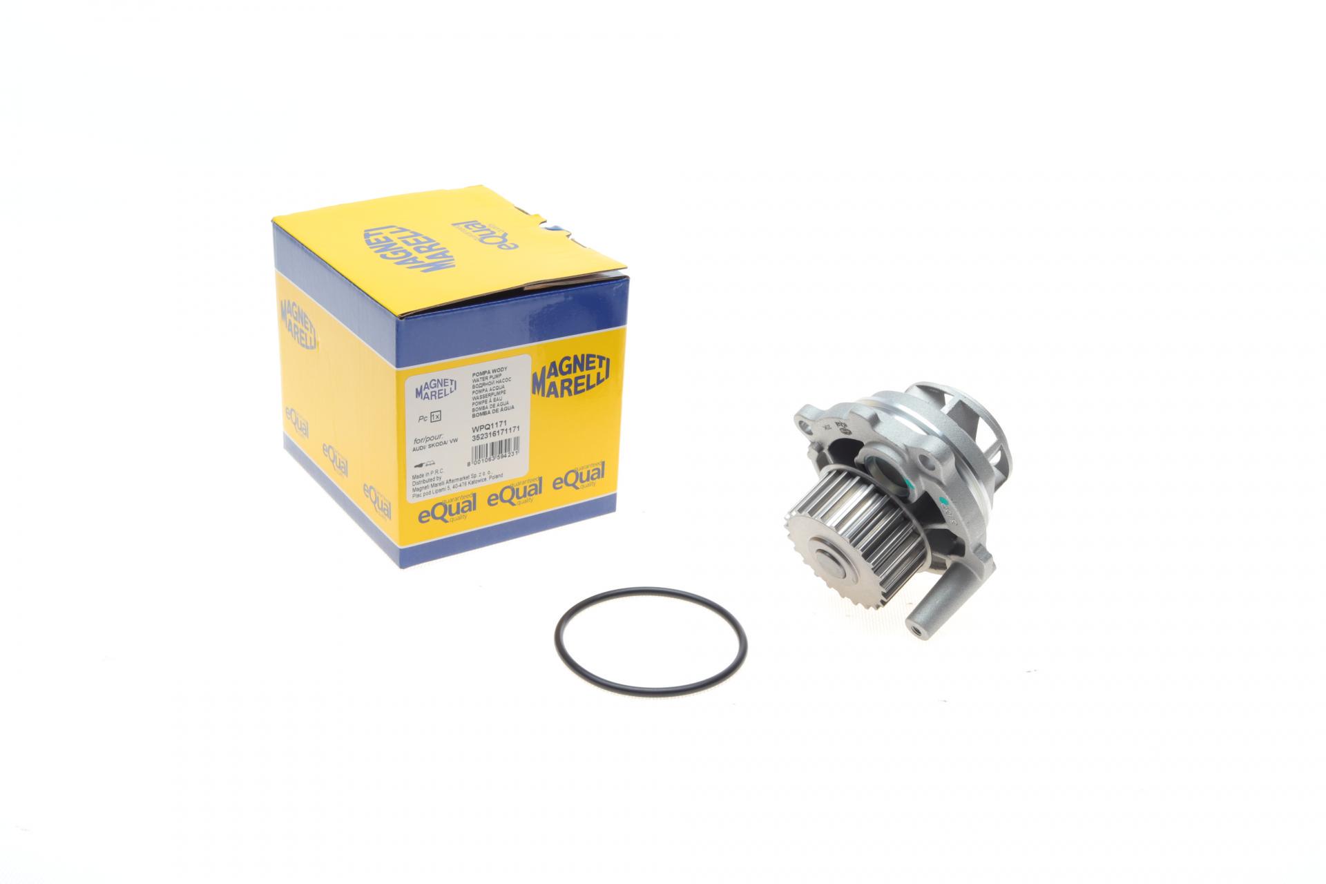 Насос воды MAGNETI MARELLI VW Caddy III 1.6/BiFuel 04-15 WPQ1171 352316171171 (25587883)