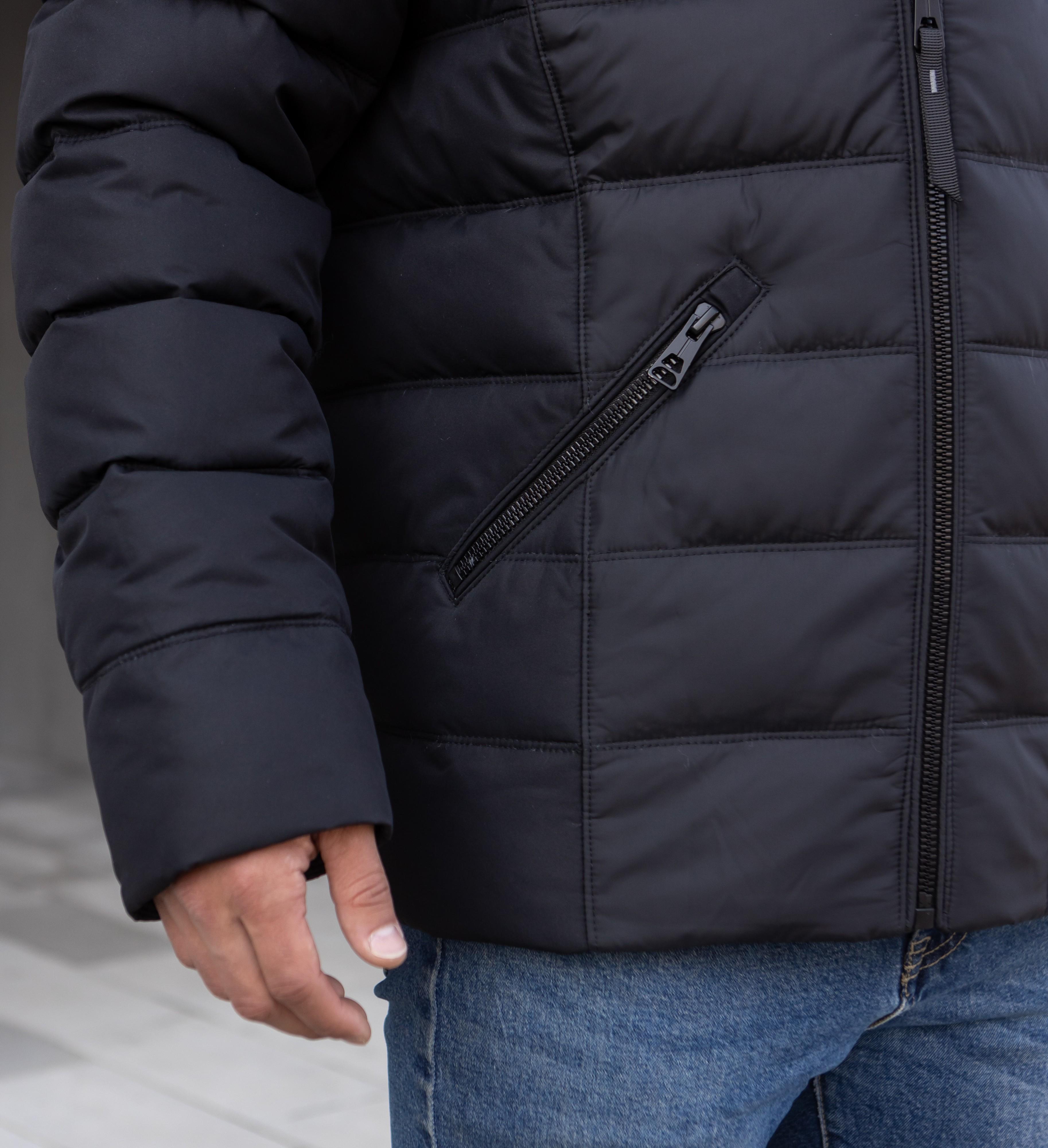 Куртка мужская зимняя Vavalon 269-V р. 68 Черный (29159271) - фото 9