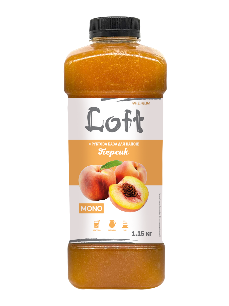 База фруктова для напоїв Loft Персик 1150 г (30068271)