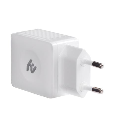 Зарядное устройство сетевое 2E WC4USB-W 12 Вт 2хUSB-A Белый - фото 6