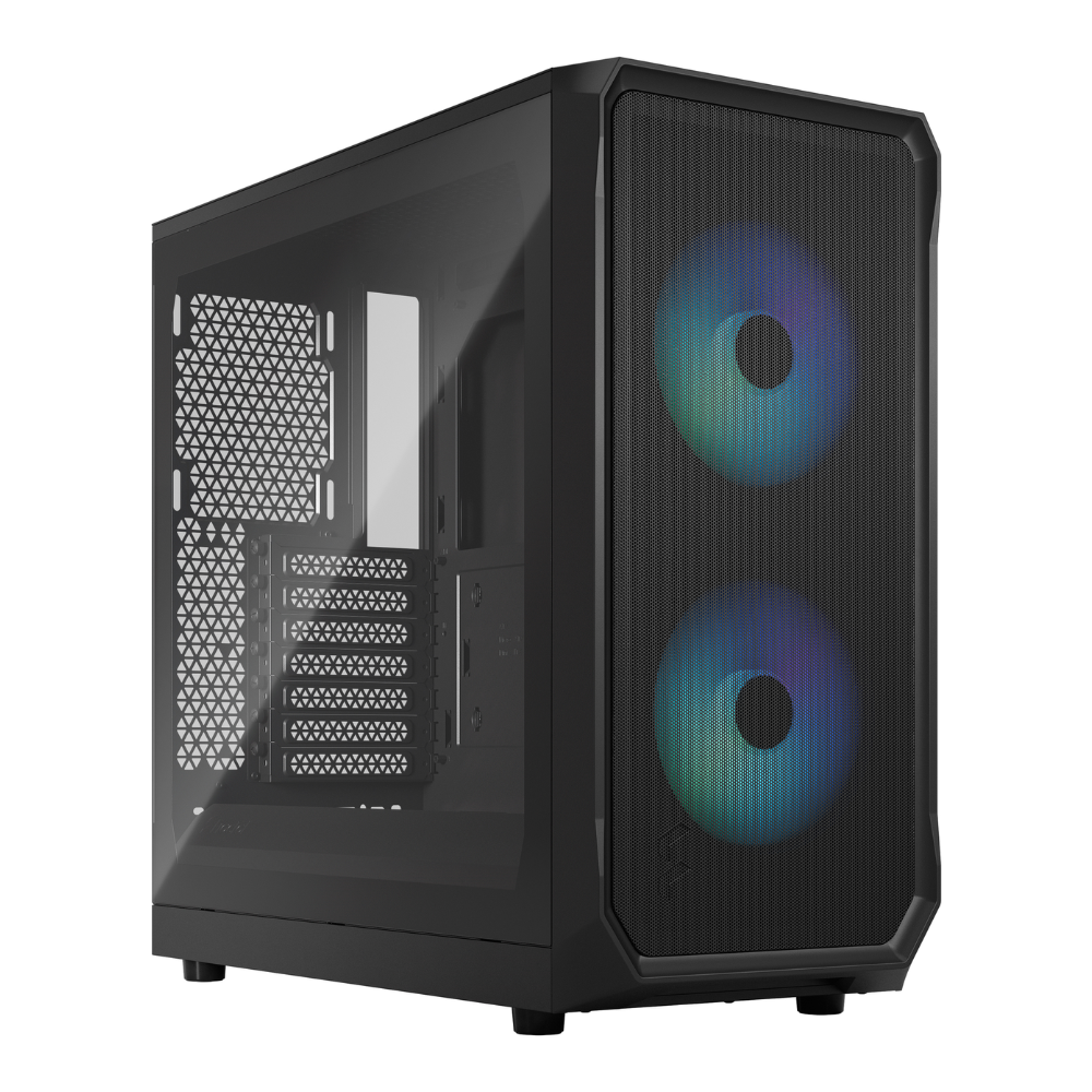 Корпус для комп'ютера Fractal Design Focus 2 TG Clear Tint no PSU Black