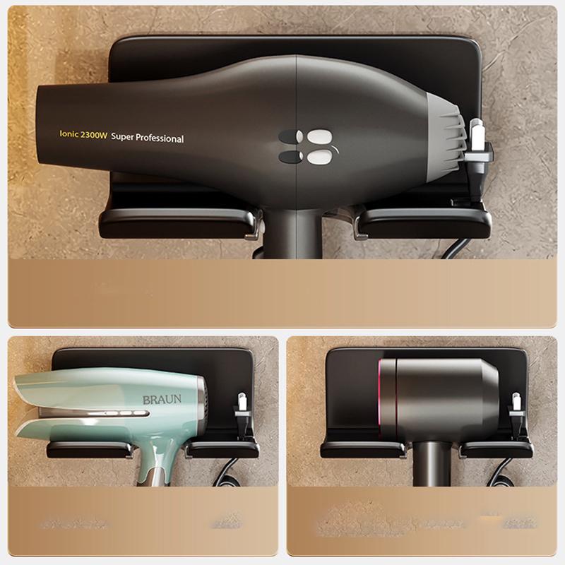 Держатель для фена Пластина Черный (37122) - фото 4 Держатель для фена Пластина Черный (37122) - фото 4