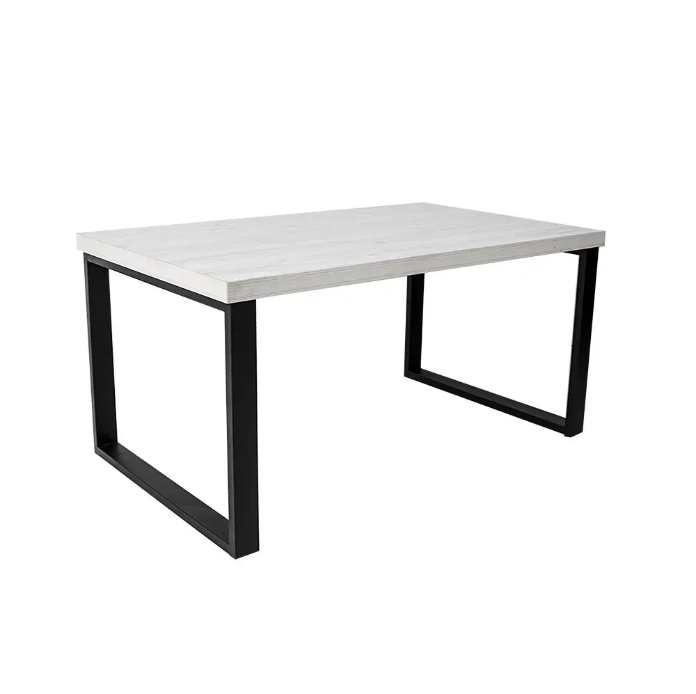 Обеденный стол LOFT FS497 широкий для кухни и столовой Черный (3075772670) Обеденный стол LOFT FS497 широкий для кухни и столовой Черный (3075772670)