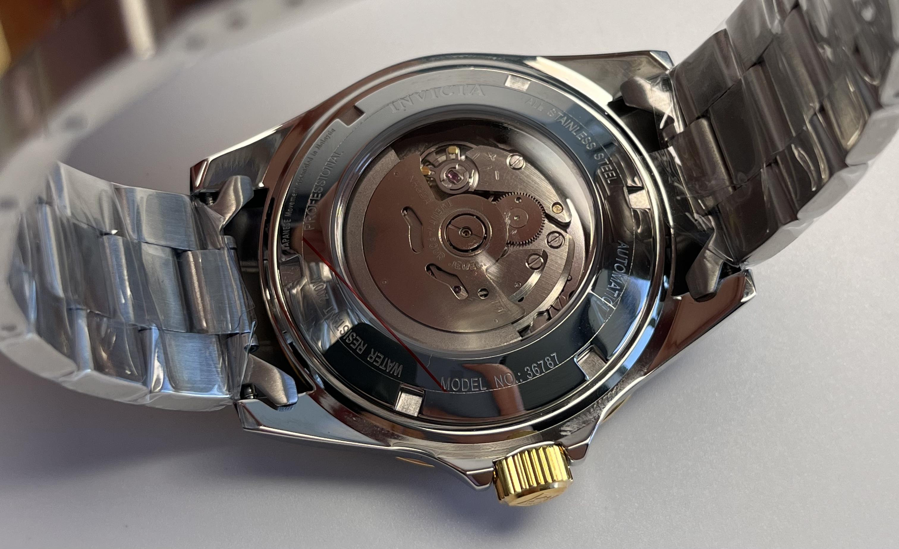 Часы мужские Invicta 36787 Pro Diver Automatic классические (20942211) - фото 6 Часы мужские Invicta 36787 Pro Diver Automatic классические (20942211) - фото 6