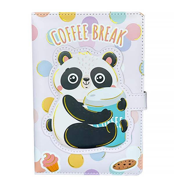 Блокнот Panda coffee 18x12 см (1353834)