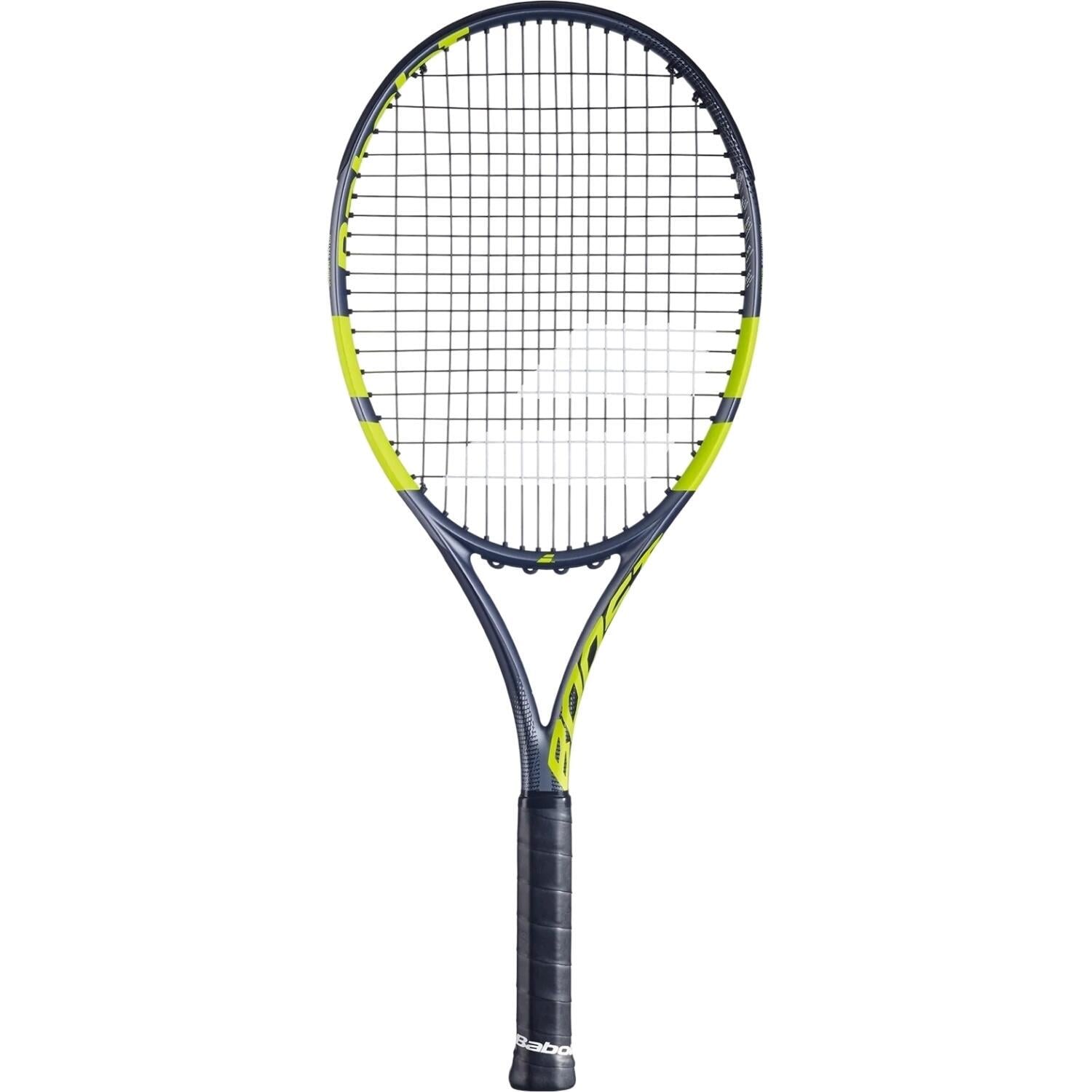 Ракетка для тенниса Babolat BOOST AERO р. 2 Темно-серо-лимонный (121266-100)