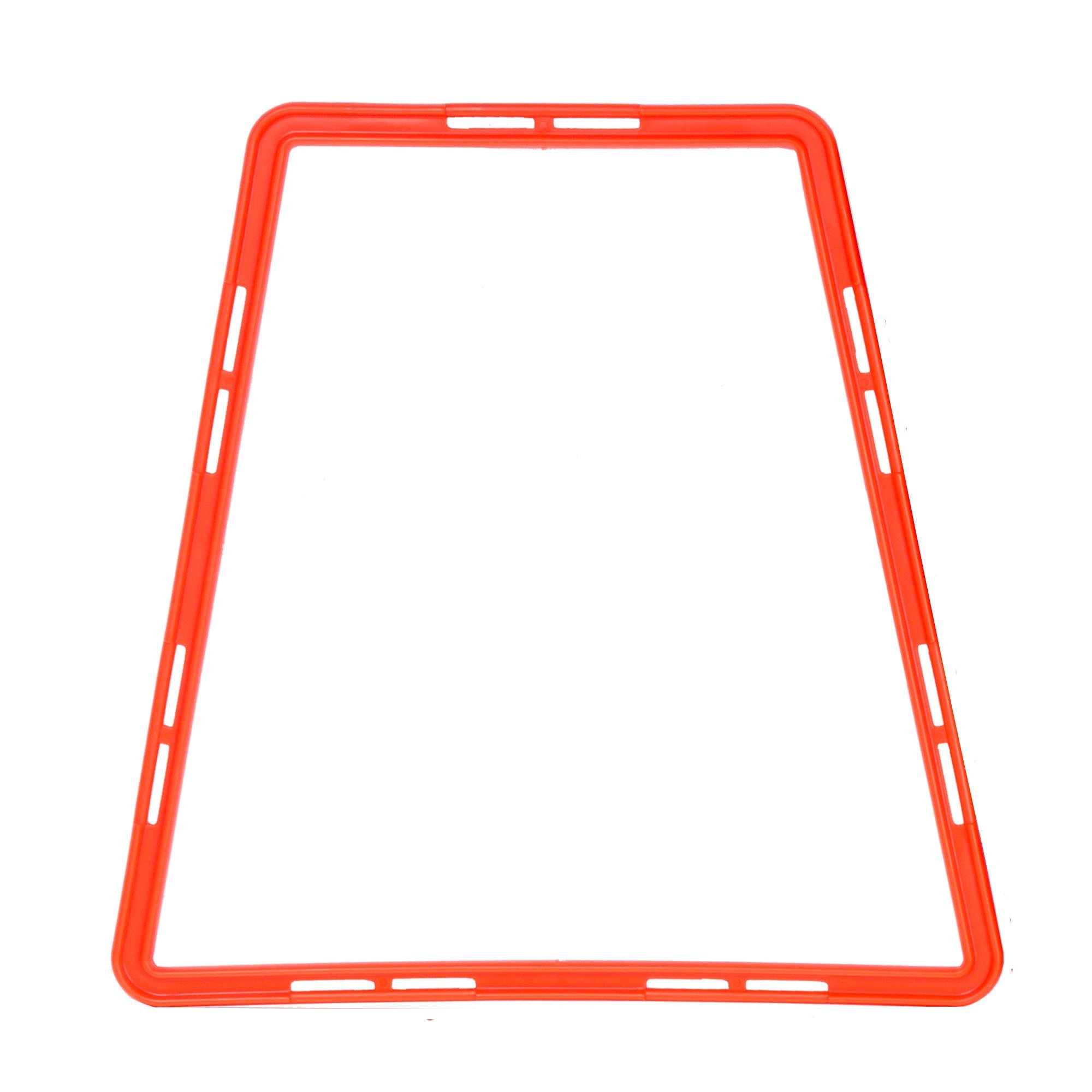 Тренувальна сітка Zelart Agility Grid SP-Sport C-1413 підлогова/трапецієподібна 49x49x30 см Помаранчевий (DR007463)