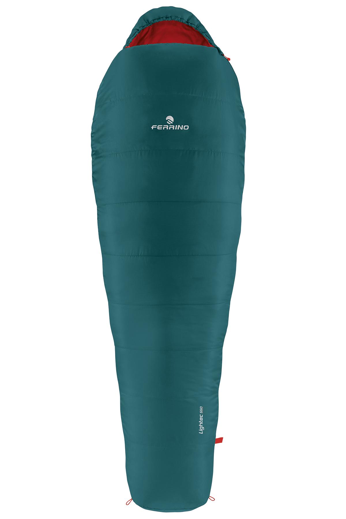 Спальный мешок Ferrino Lightec 550/+20°C Green Left (86153NVV)