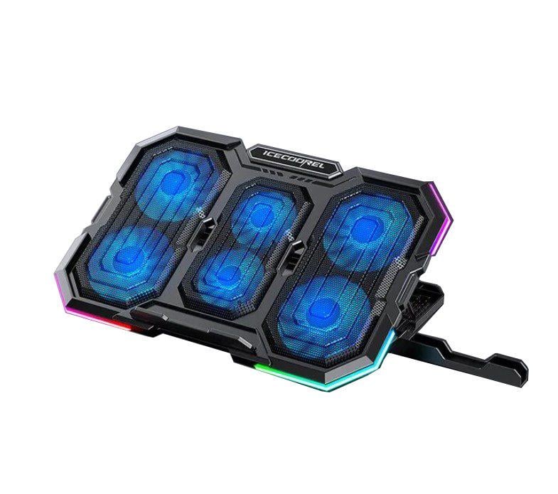 Підставка для ноутбука охолоджувальна Ice Coorel N6 RGB 15-17,3''' (58538)