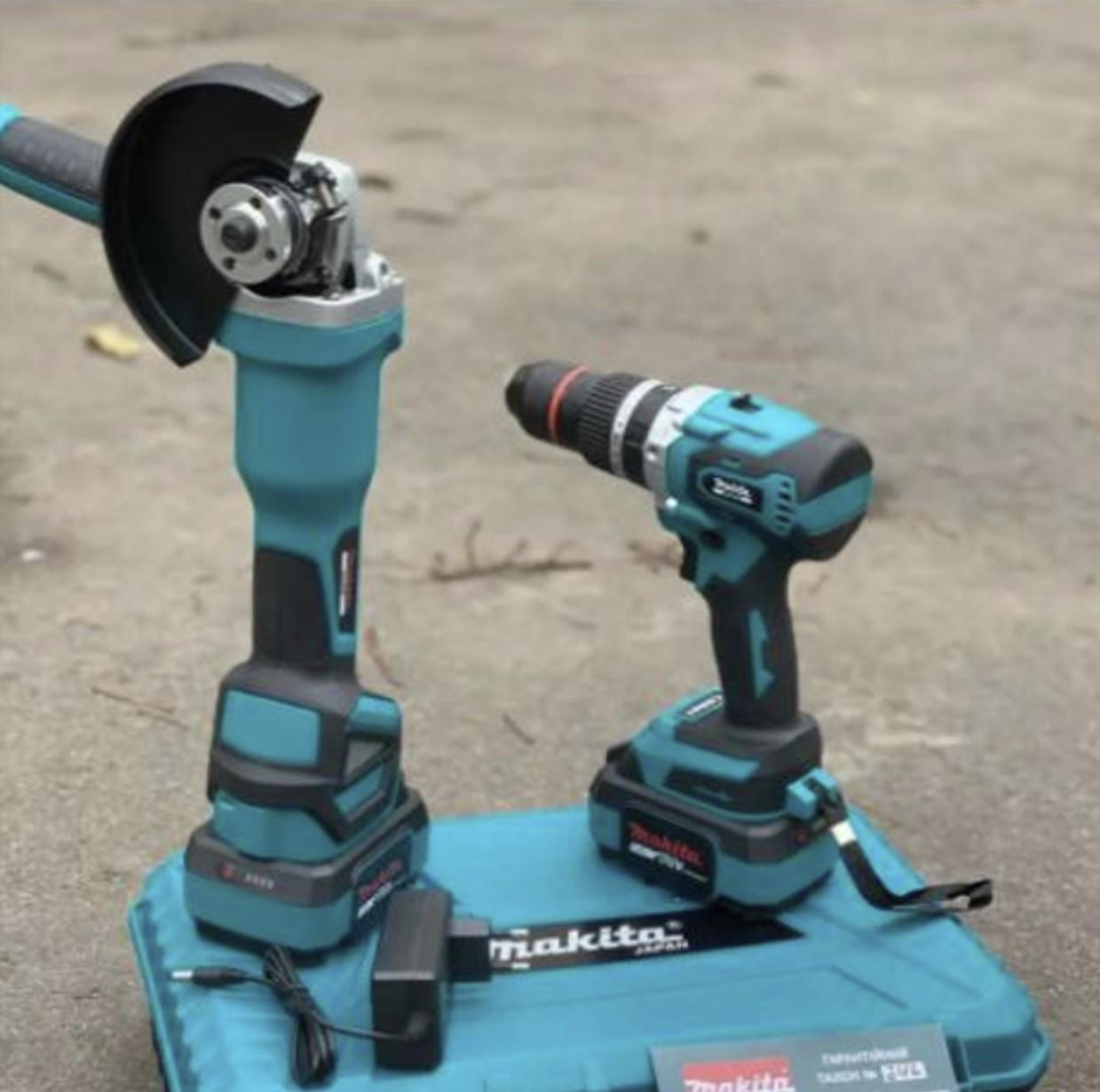 Набор инструментов Makita DTW486/9237CB 2в1 Шуруповерт-дрель и болгарка для профессионалов Черно-синий - фото 3 Набор инструментов Makita DTW486/9237CB 2в1 Шуруповерт-дрель и болгарка для профессионалов Черно-синий - фото 3