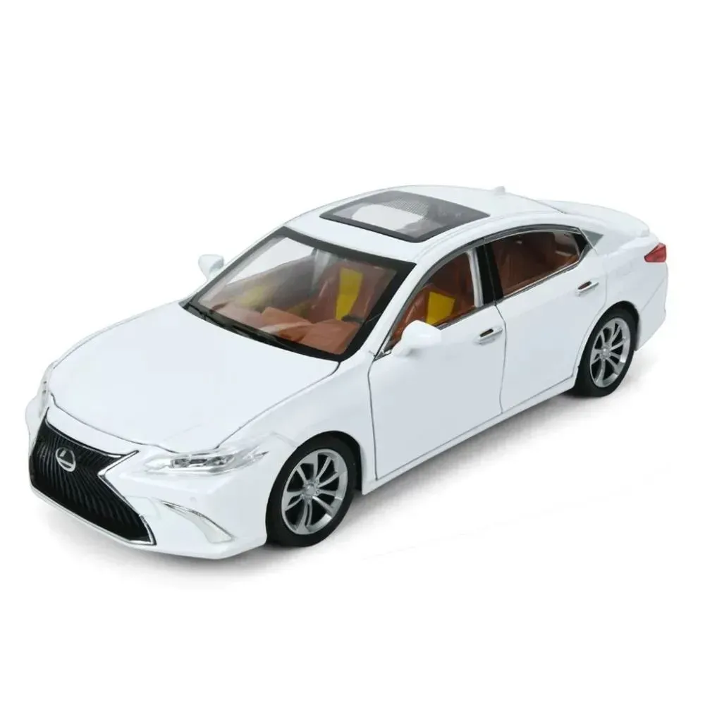 Іграшкова автомобільна моделька АвтоСвіт Lexus інерційна з металу 21х9х7 см Білий (150-98-AP-2030WT)