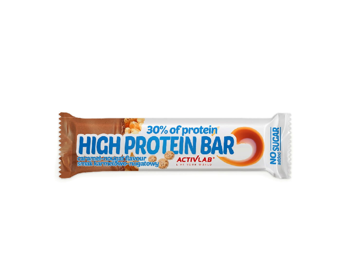 Батончик High Whey Protein Bar Nougat-caramel 46 г (00000035237)
